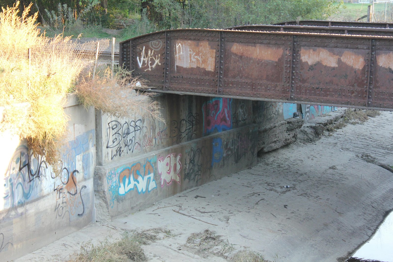 West abutment